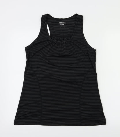 Womens UK Size M Preworn Grey Basic Tank