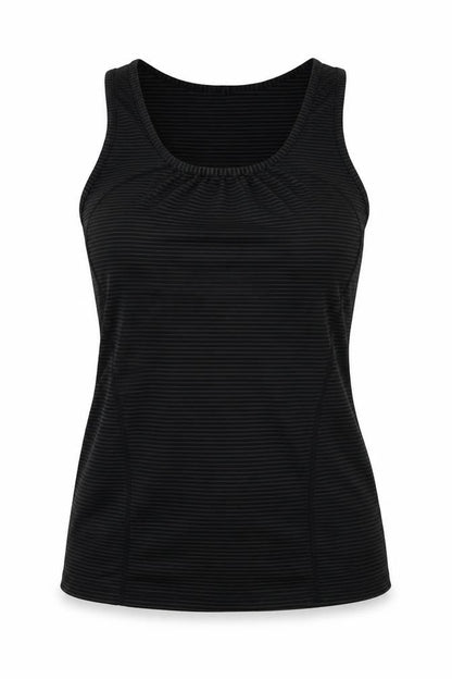 Womens UK Size M Preworn Grey Basic Tank