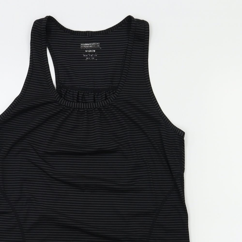 Womens UK Size M Preworn Grey Basic Tank