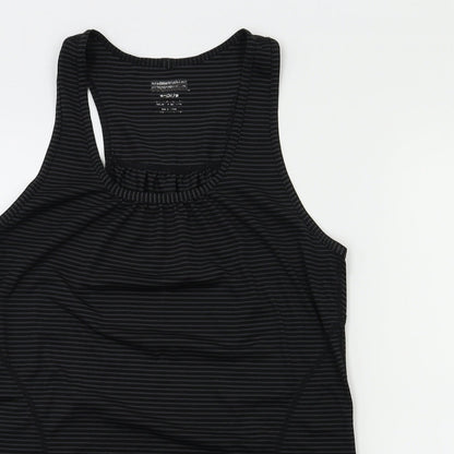 Womens UK Size M Preworn Grey Basic Tank