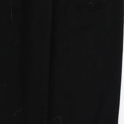 next  Womens Black   Trousers  Size 10 L29 in