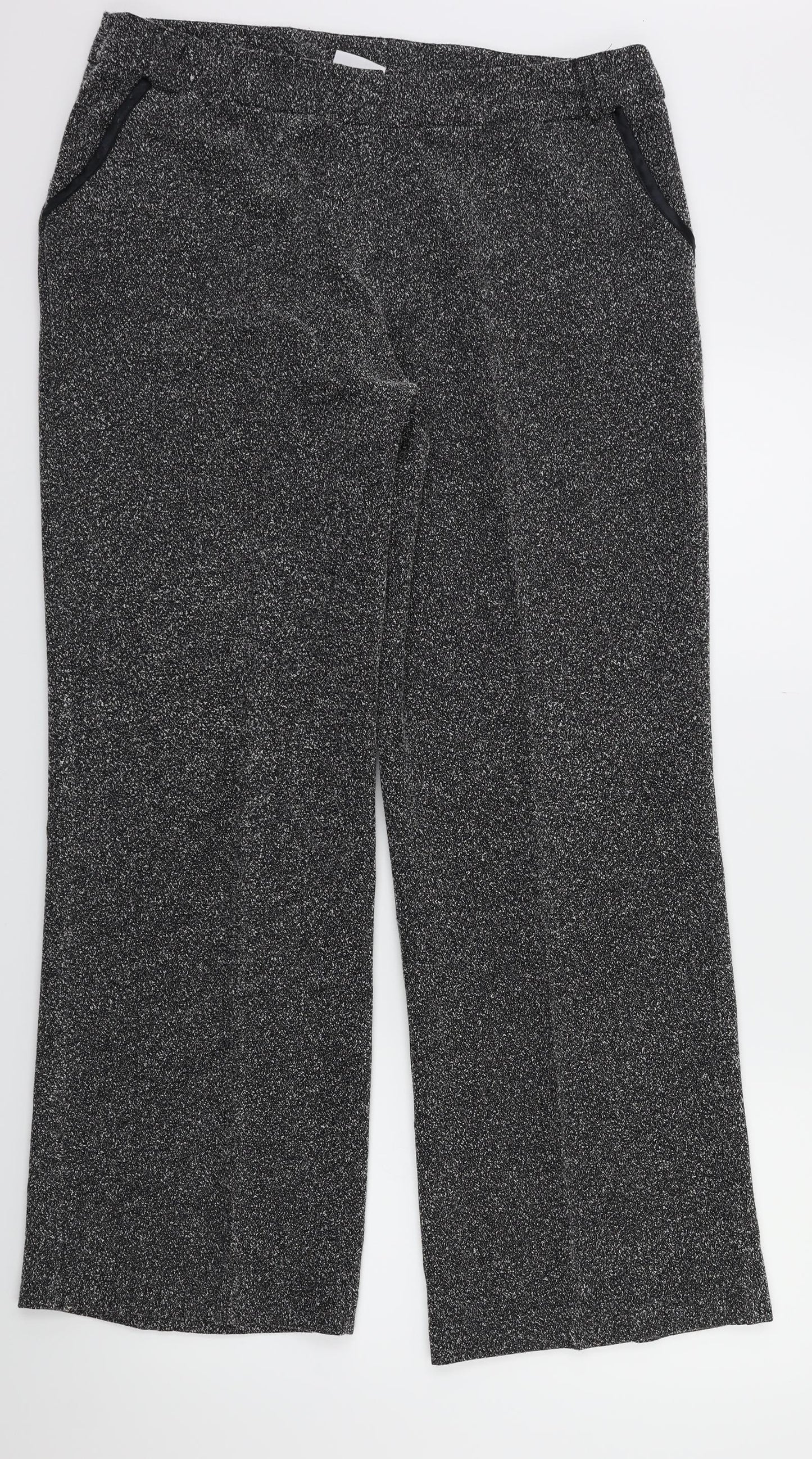 Womens UK Size 16 editions Regular Fit  Grey Trousers