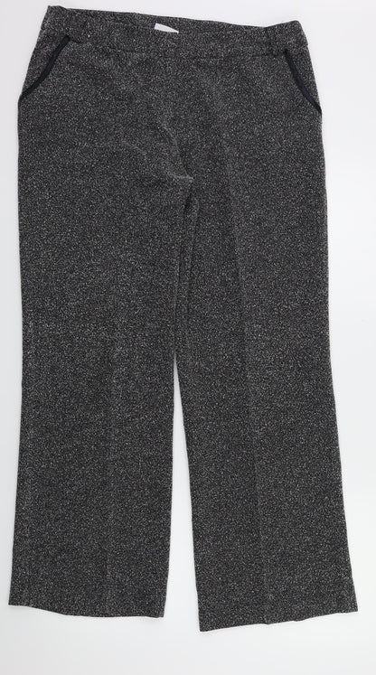 Womens UK Size 16 editions Regular Fit  Grey Trousers