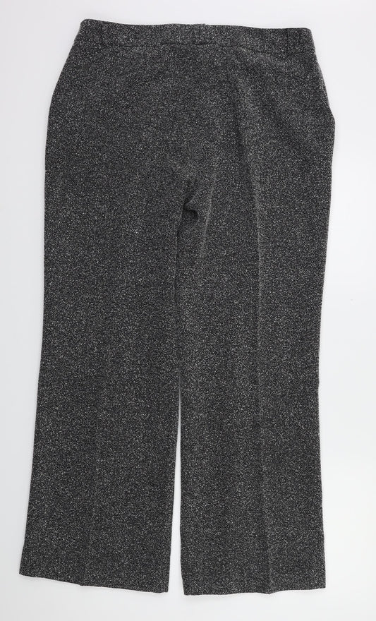 editions Womens Grey   Trousers  Size 16 L30 in
