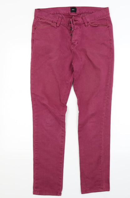 ASOS Womens Red  Denim Skinny Jeans Size 30 in L28 in