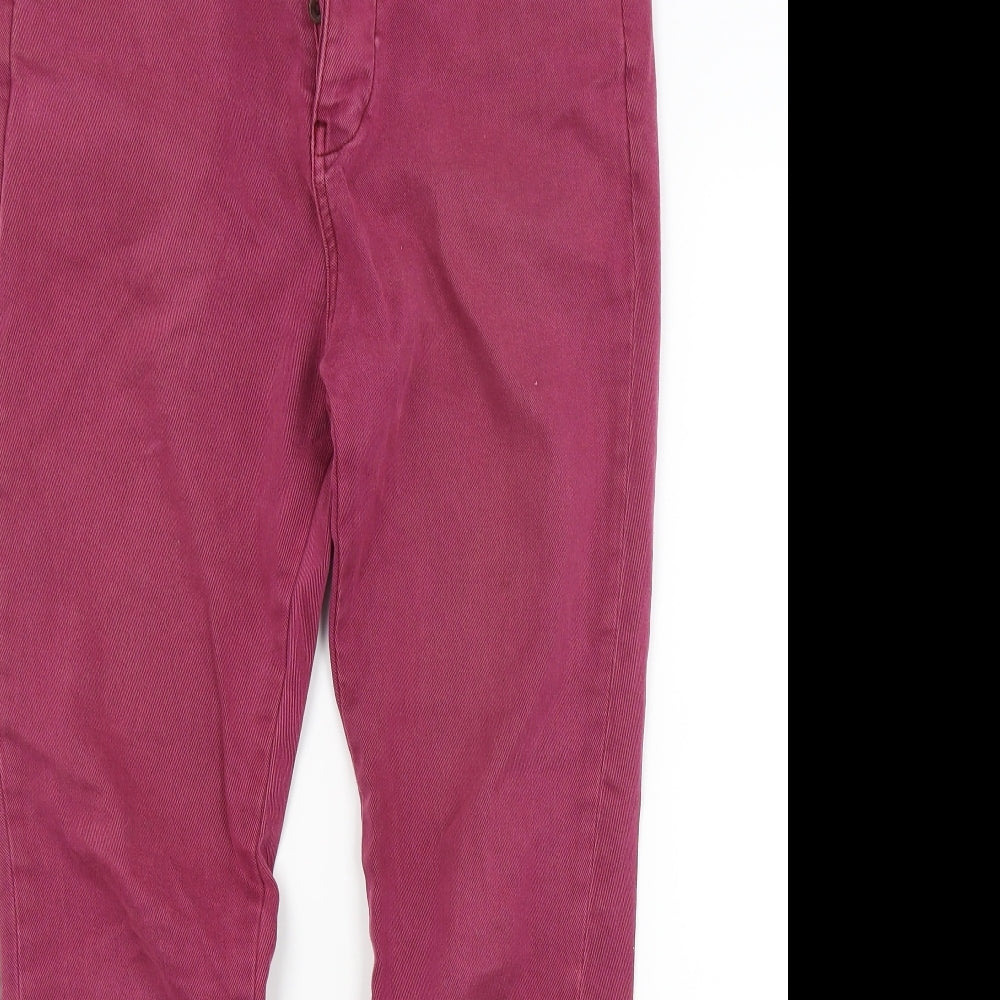 ASOS Womens Red  Denim Skinny Jeans Size 30 in L28 in