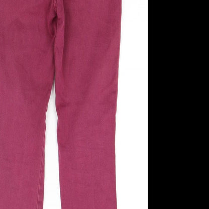 ASOS Womens Red  Denim Skinny Jeans Size 30 in L28 in