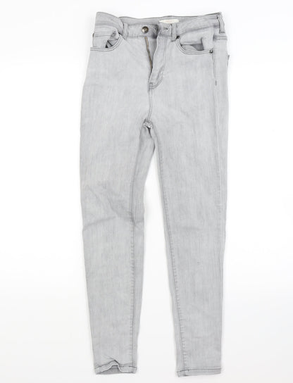 FOREVER 21 Womens Grey  Denim Skinny Jeans Size 26 in L25 in