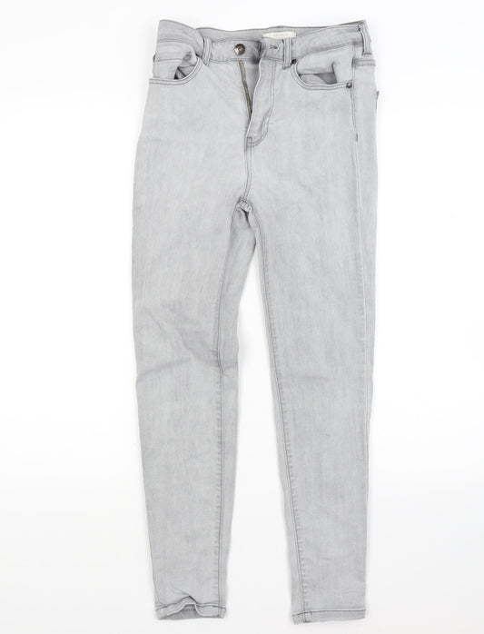 FOREVER 21 Womens Grey  Denim Skinny Jeans Size 26 in L25 in