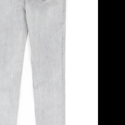 FOREVER 21 Womens Grey  Denim Skinny Jeans Size 26 in L25 in