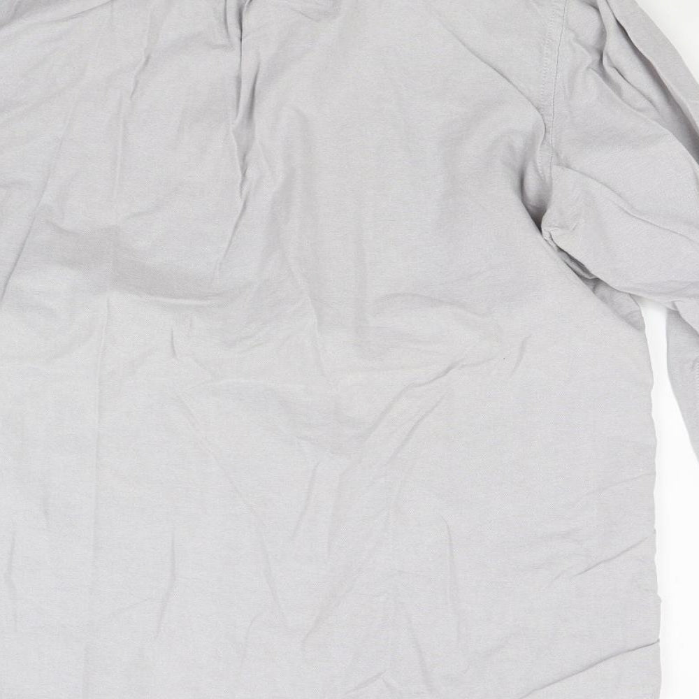 Primark Mens Grey    Button-Up Size L