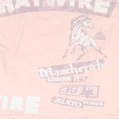 Haywire Boys Pink   Basic Button-Up Size 11-12 Years