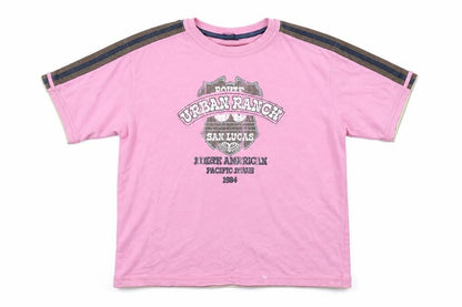 Next Boys Pink  Jersey Basic T-Shirt Size 10 Years