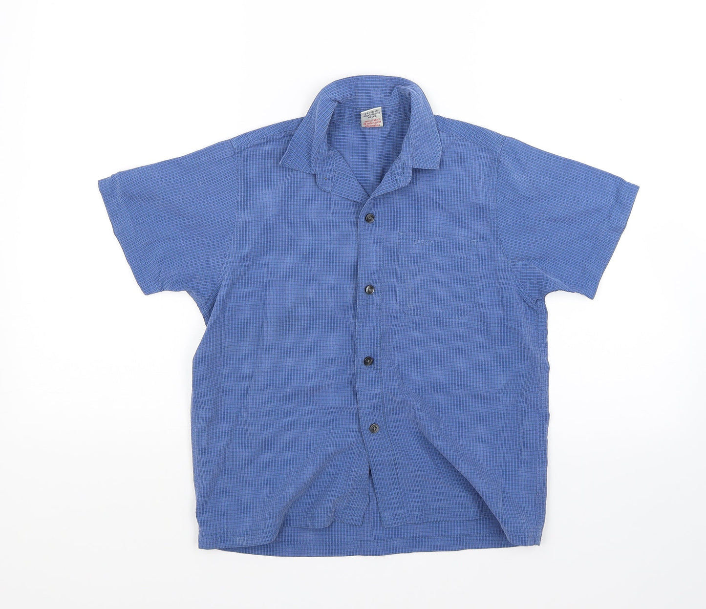 NEXT Boys Blue   Basic Button-Up Size 5-6 Years