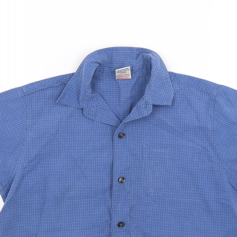 NEXT Boys Blue   Basic Button-Up Size 5-6 Years