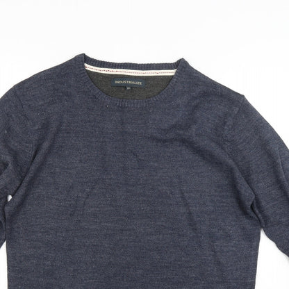 Industralize Mens Blue   Pullover Jumper Size XS