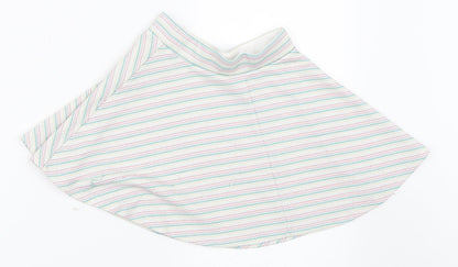 Matalan Girls Ivory   Skater Skirt Size 6 Years