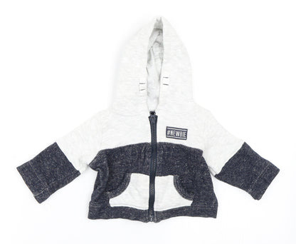 Peacocks Boys Blue   Jacket  Size 3-6 Months