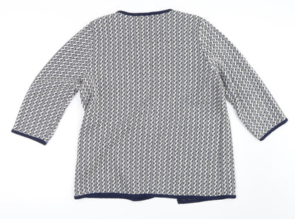 F&F Womens Blue   Cardigan Jumper Size 12