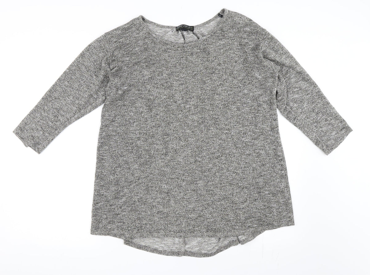 Forever 21 Womens Grey   Pullover Jumper Size XL