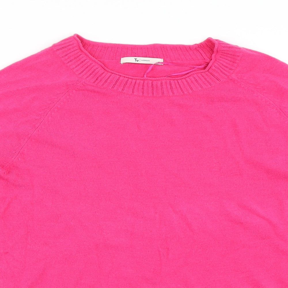 TU Womens Pink   Pullover Jumper Size 12