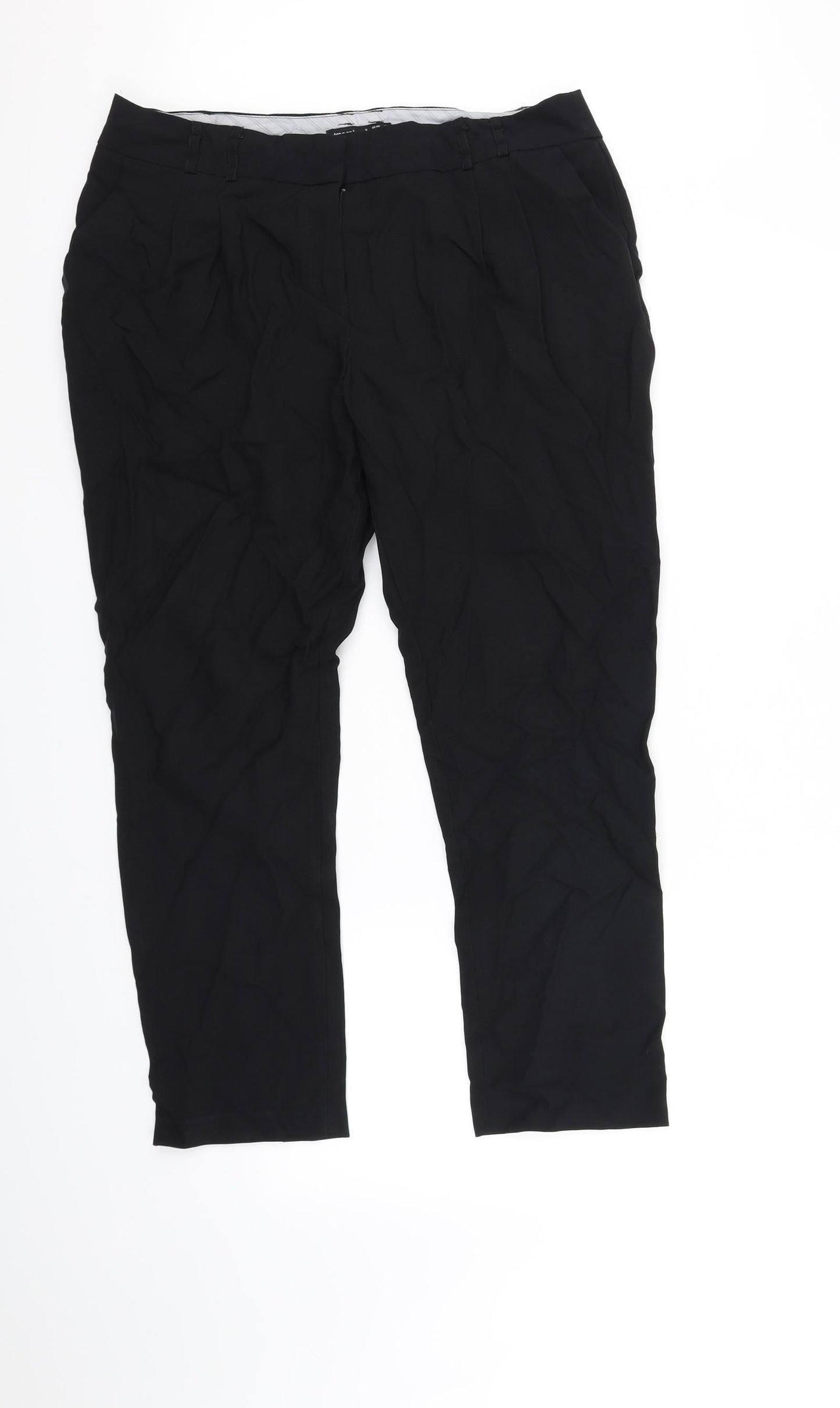 Womens UK Size 14 Atmosphere Regular Fit  Black Trousers