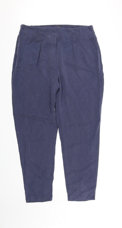 Marks and Spencer Womens Blue   Trousers  Size 14 L33 in