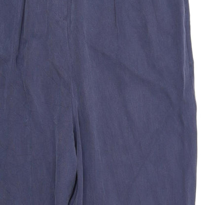 Marks and Spencer Womens Blue   Trousers  Size 14 L33 in