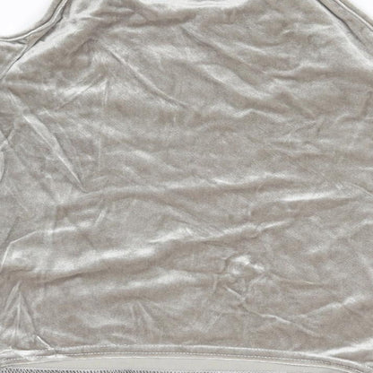 New Look Girls Grey   Basic Tank Size 12-13 Years