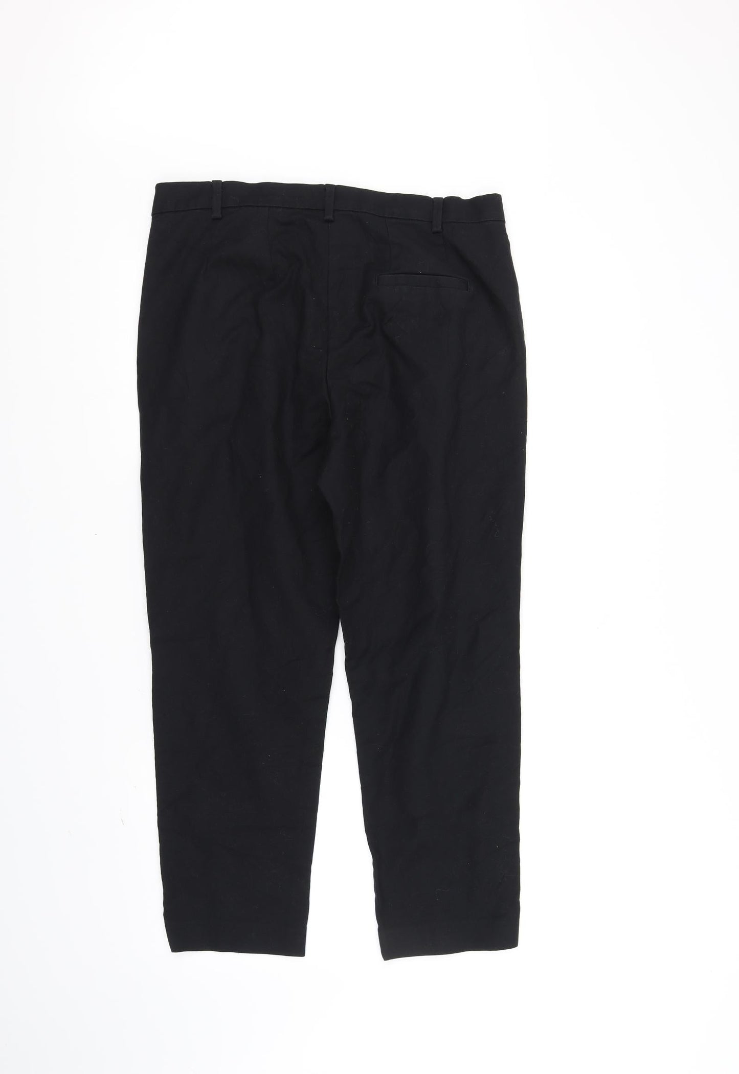 Womens UK Size 14 Marks and Spencer Regular Fit  Blue Trousers
