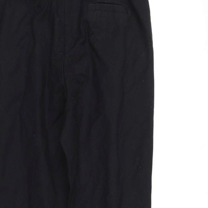 Womens UK Size 14 Marks and Spencer Regular Fit  Blue Trousers