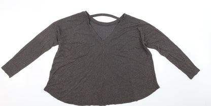 Next Womens Grey   Pullover Jumper Size 12