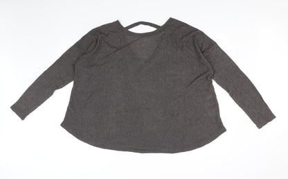 Next Womens Grey   Pullover Jumper Size 12