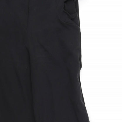 Womens UK Size 12 ASOS Regular Fit  Black Trousers