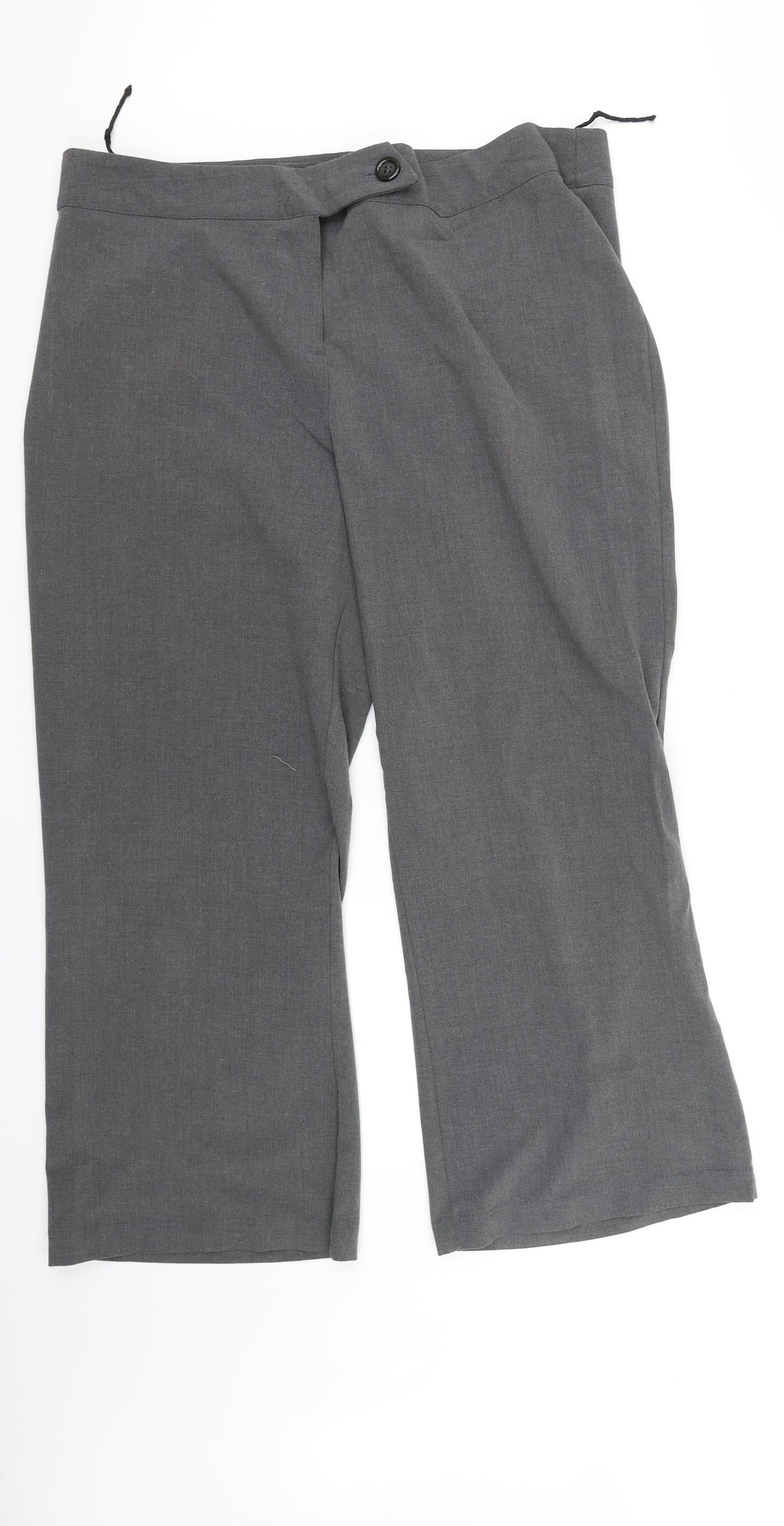 Try 1 clothing Mens Grey   Trousers  Size 22 L32 in