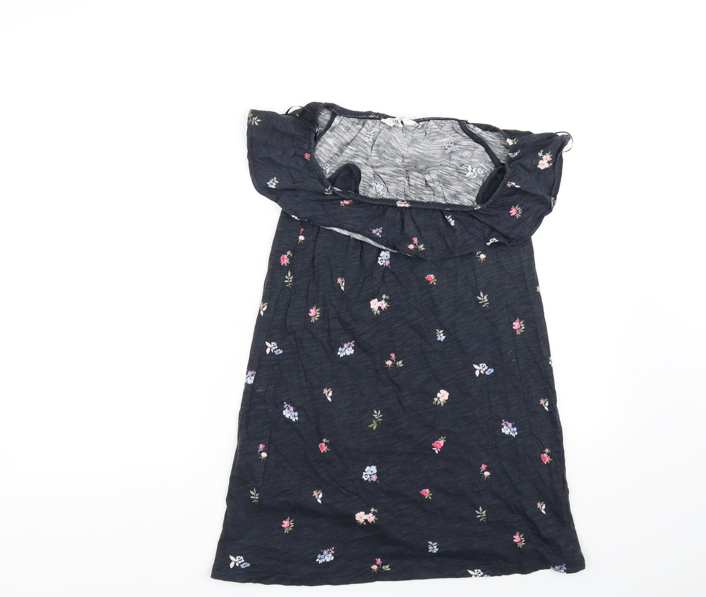 H&M Girls Blue Floral  Fit & Flare  Size 11-12 Years