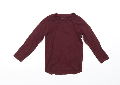 Next Boys Purple   Basic T-Shirt Size 5 Years