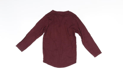 Next Boys Purple   Basic T-Shirt Size 5 Years