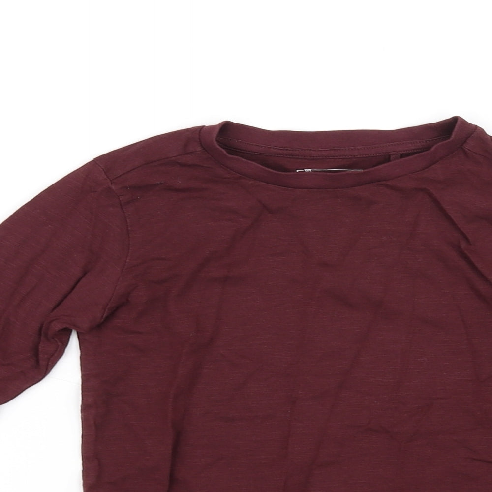 Next Boys Purple   Basic T-Shirt Size 5 Years