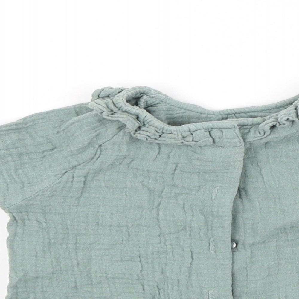 H&M  Green   Cardigan Jumper Size 6-9 Months