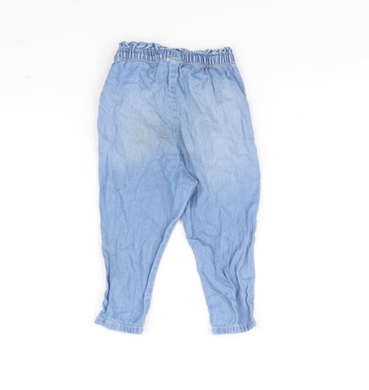 H&M  Blue   Jogger Trousers Size 12-18 Months