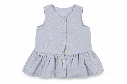 H&M  Grey   Fit & Flare  Size 6-9 Months