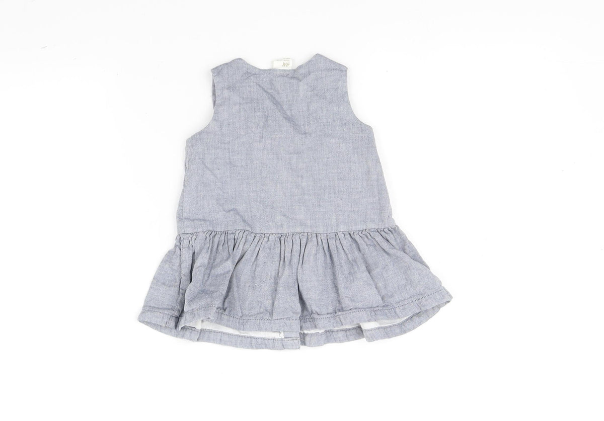 Back view of H&M Grey Fit & Flare, size 6-9, Months