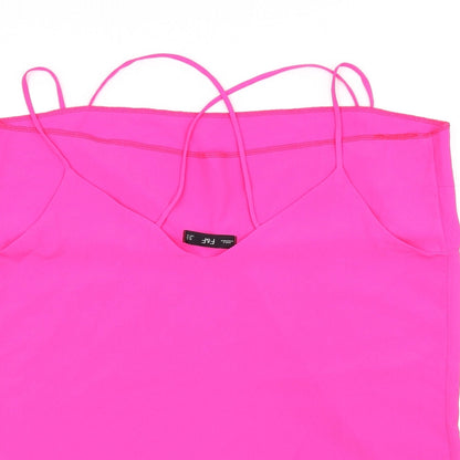 F&F Womens Pink   Basic Tank Size 14