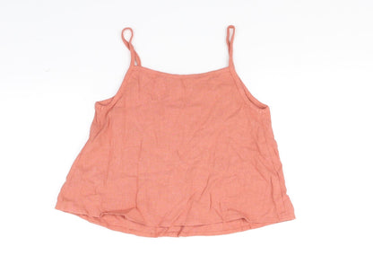 Primark Girls Pink   Basic T-Shirt Size 10-11 Years