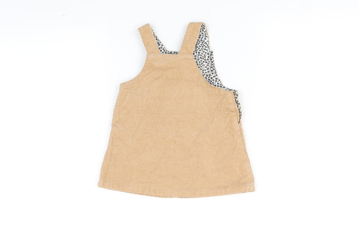 Back view of Tu Beige Fit & Flare, size 0-3, Months
