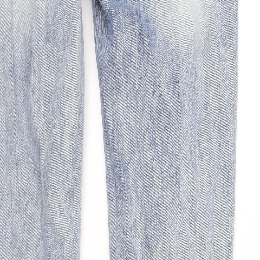 Blonde + Blonde Womens Blue   Straight Jeans Size 10 L33 in