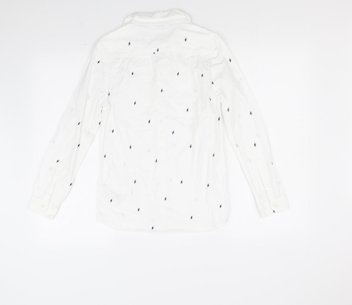 Marks & Spencer Girls White   Basic Button-Up Size 11-12 Years