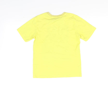 rebal Girls Yellow   Basic T-Shirt Size 7-8 Years