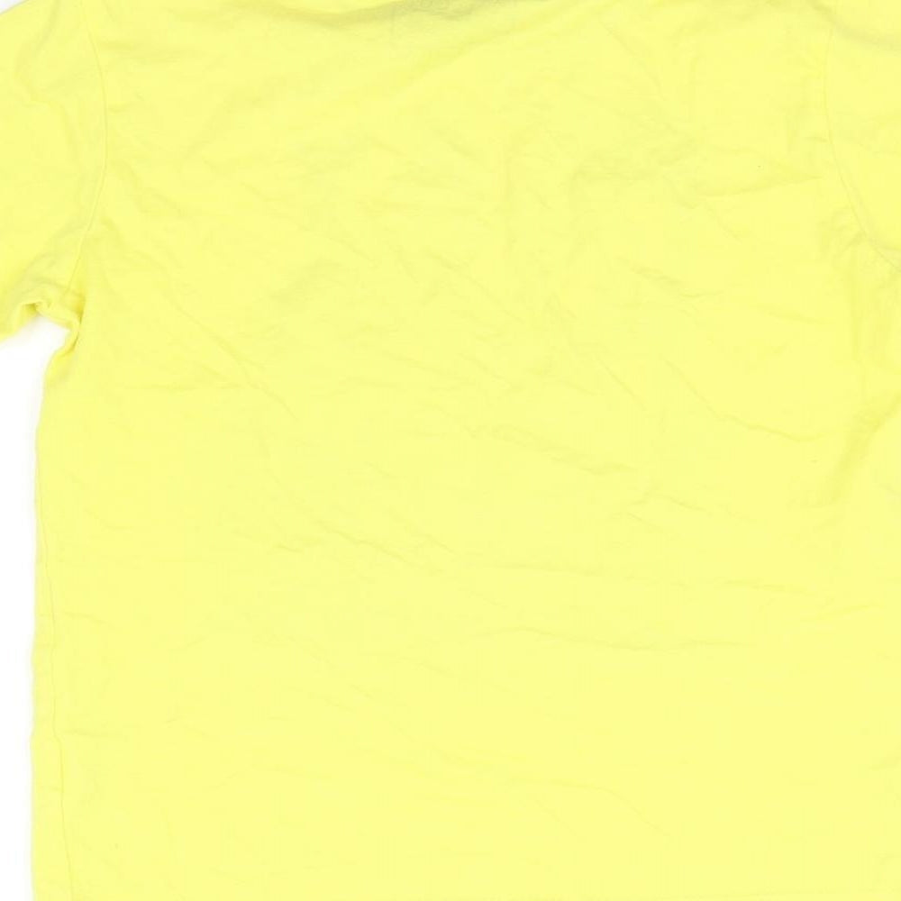 rebal Girls Yellow   Basic T-Shirt Size 7-8 Years